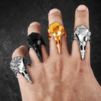 Bague " le mystère du corbeau"