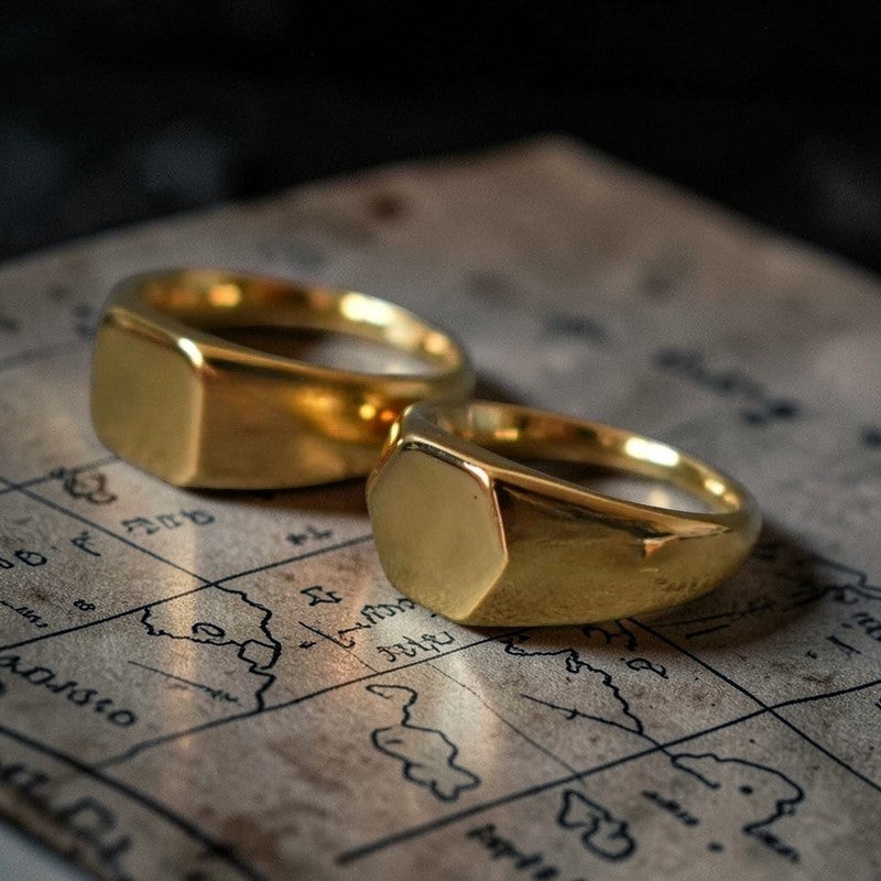 Bague subtilement inspiré du pirate