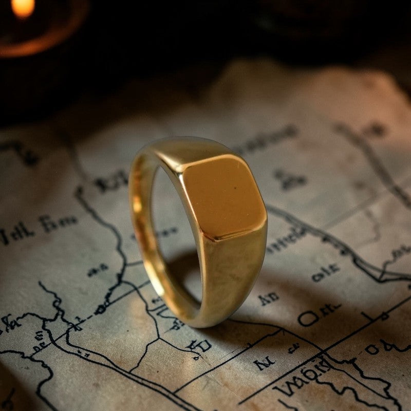 Bague subtilement inspiré du pirate