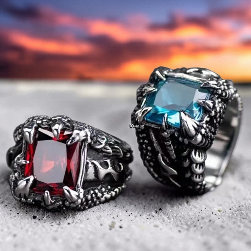 Bague "la pierre cachée"