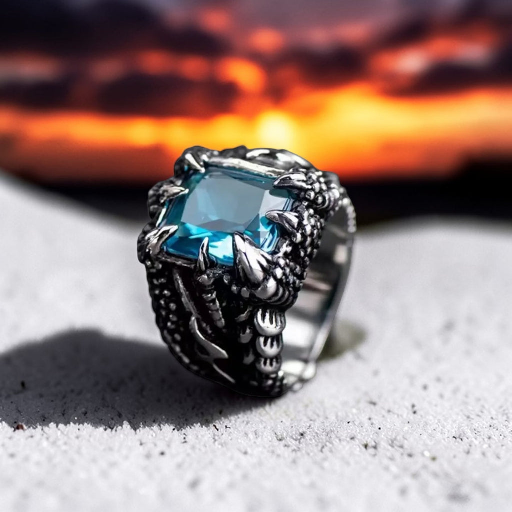 Bague "la pierre cachée"