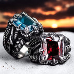 Bague "la pierre cachée"