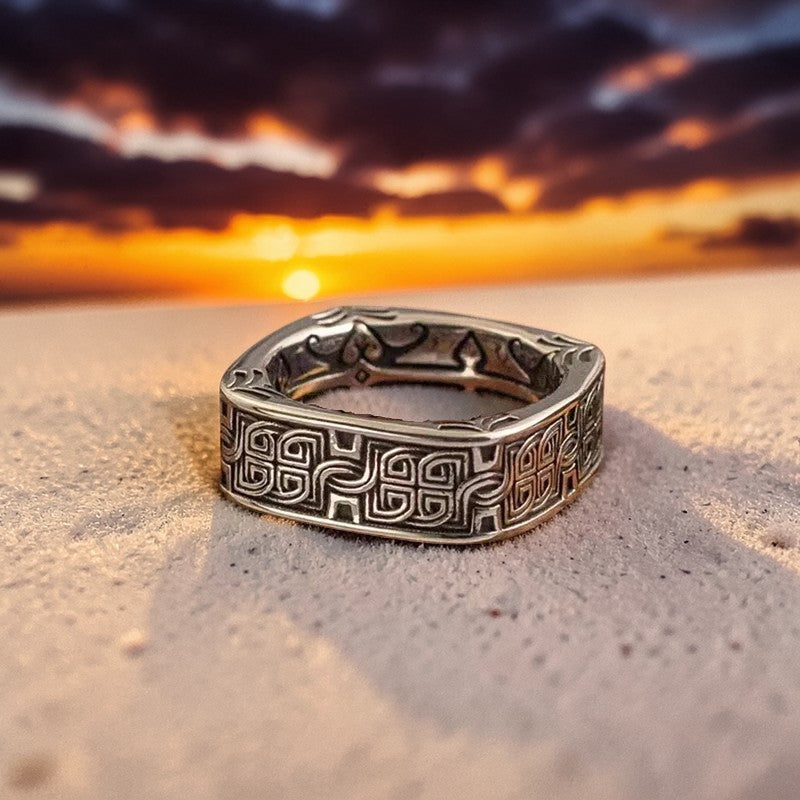 Bague "l'élégance nordique"