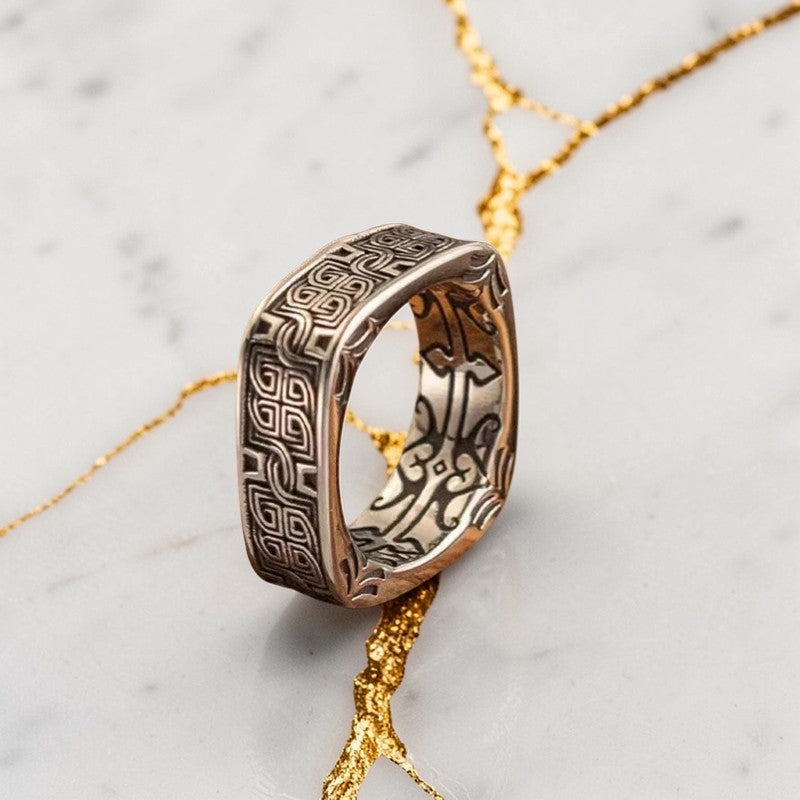 Bague "l'élégance nordique"