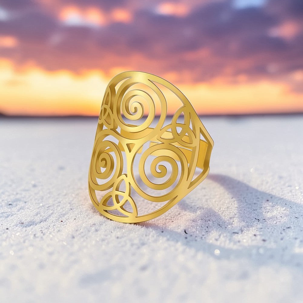 Bague "l'authentique triskel"