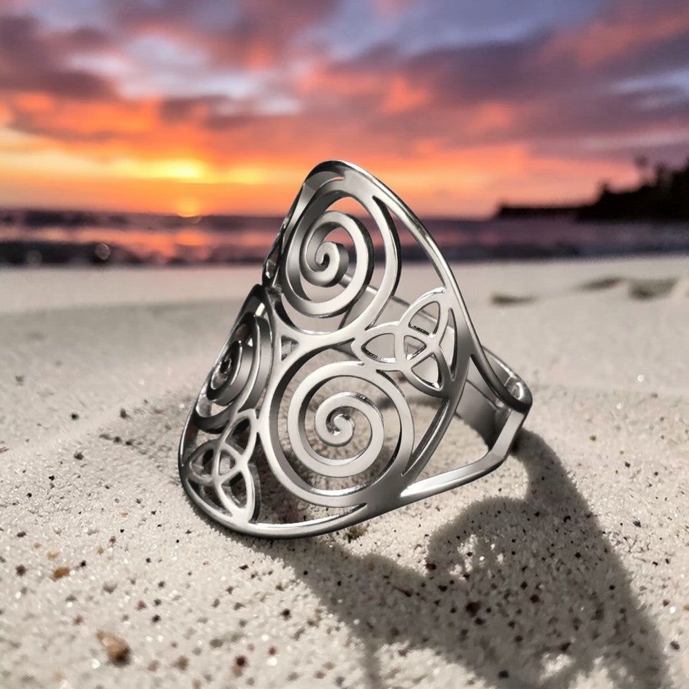 Bague "l'authentique triskel"