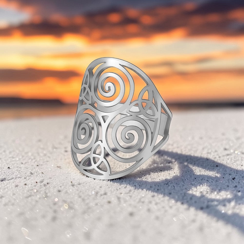 Bague "l'authentique triskel"