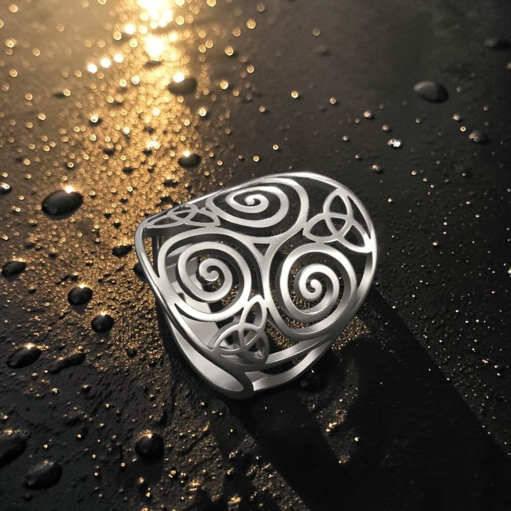 Bague "l'authentique triskel"