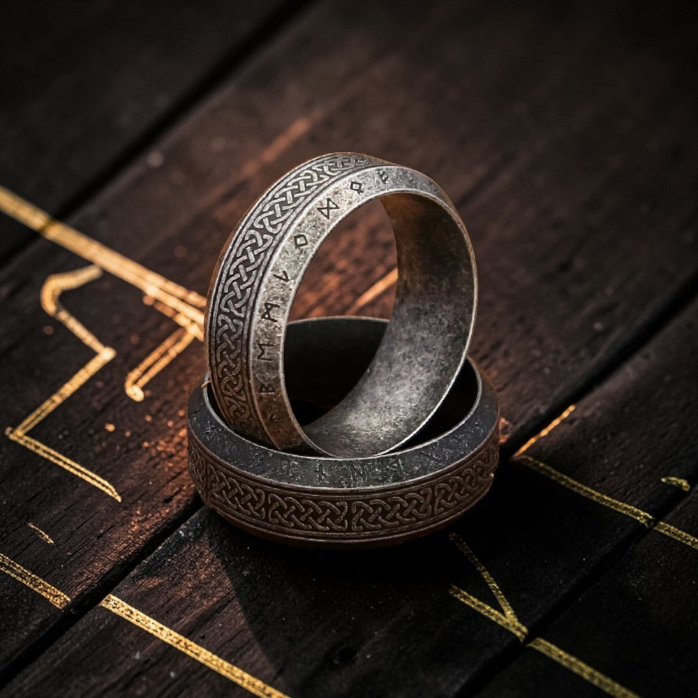 Bague "l'expression de la culture viking"