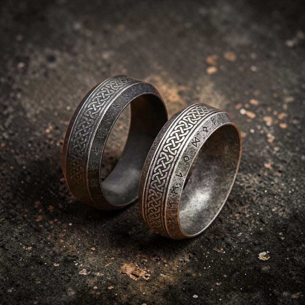 Bague "l'expression de la culture viking"