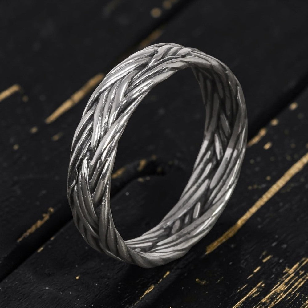 Bague d'union tressé