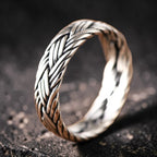 Bague d'union tressé