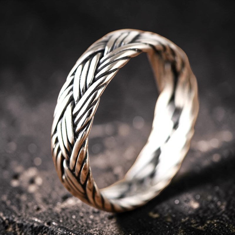 Bague d'union tressé