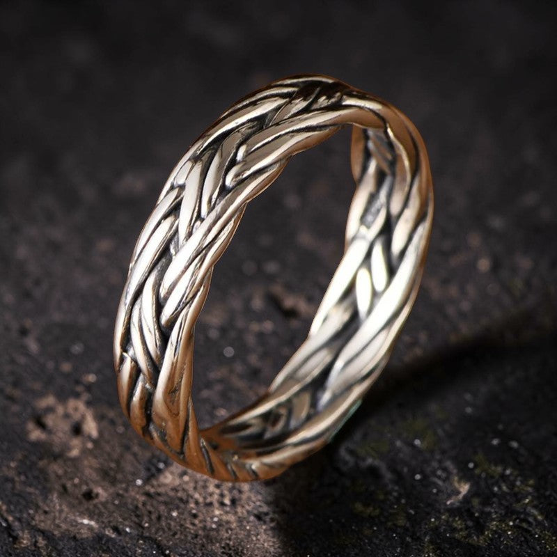 Bague d'union tressé