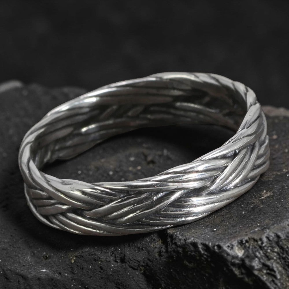 Bague d'union tressé