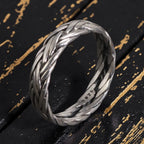 Bague d'union tressé