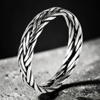Bague d'union tressé