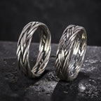 Bague d'union tressé