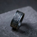 Bague "le dragon sculpté"