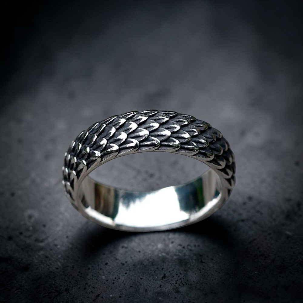 Bague d'écailles de dragon