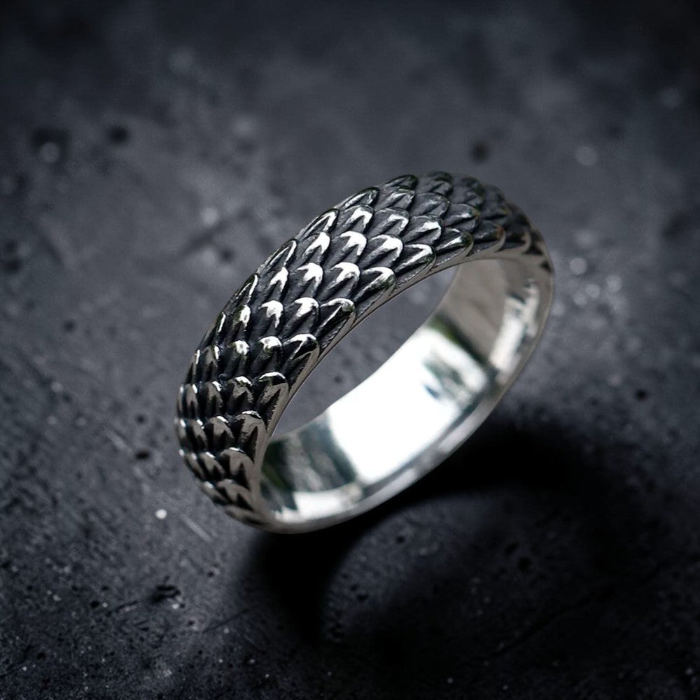 Bague d'écailles de dragon