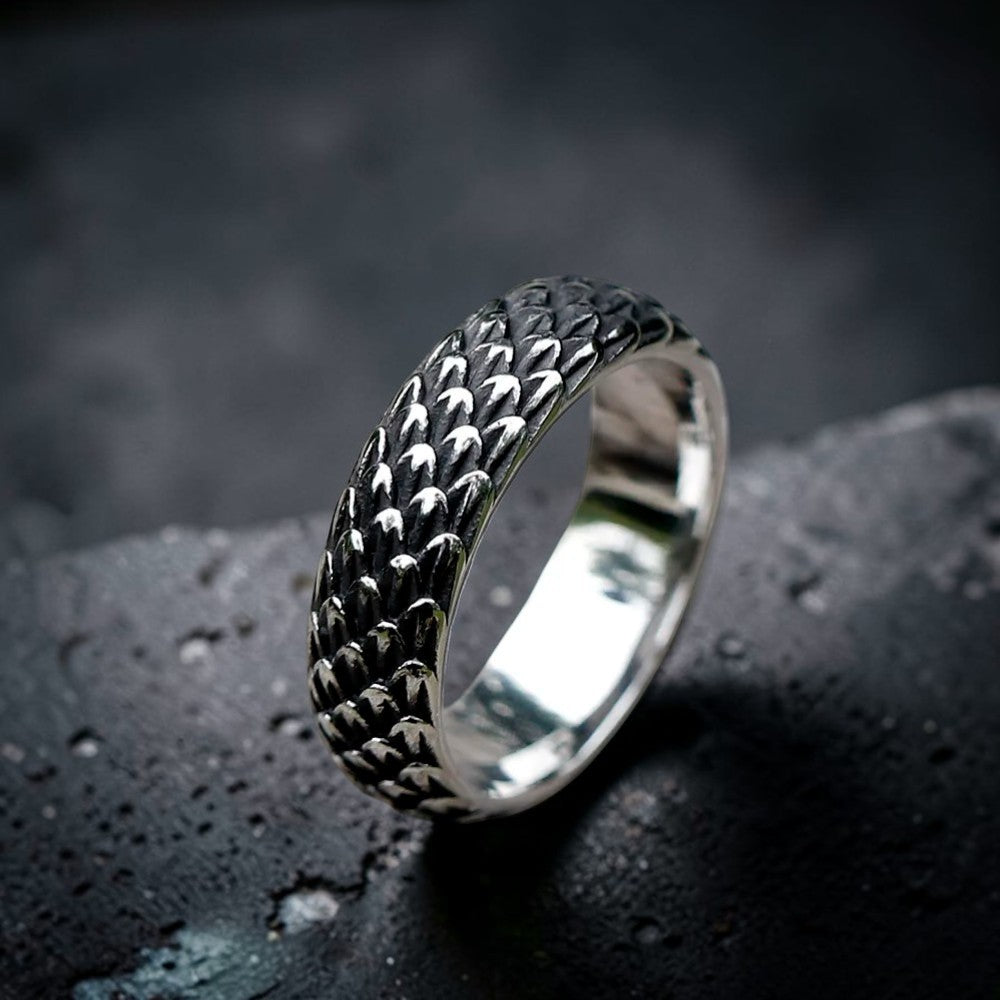 Bague d'écailles de dragon