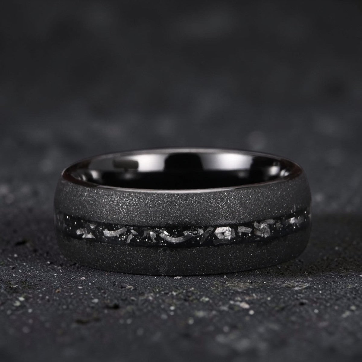 Bague "la météorite"
