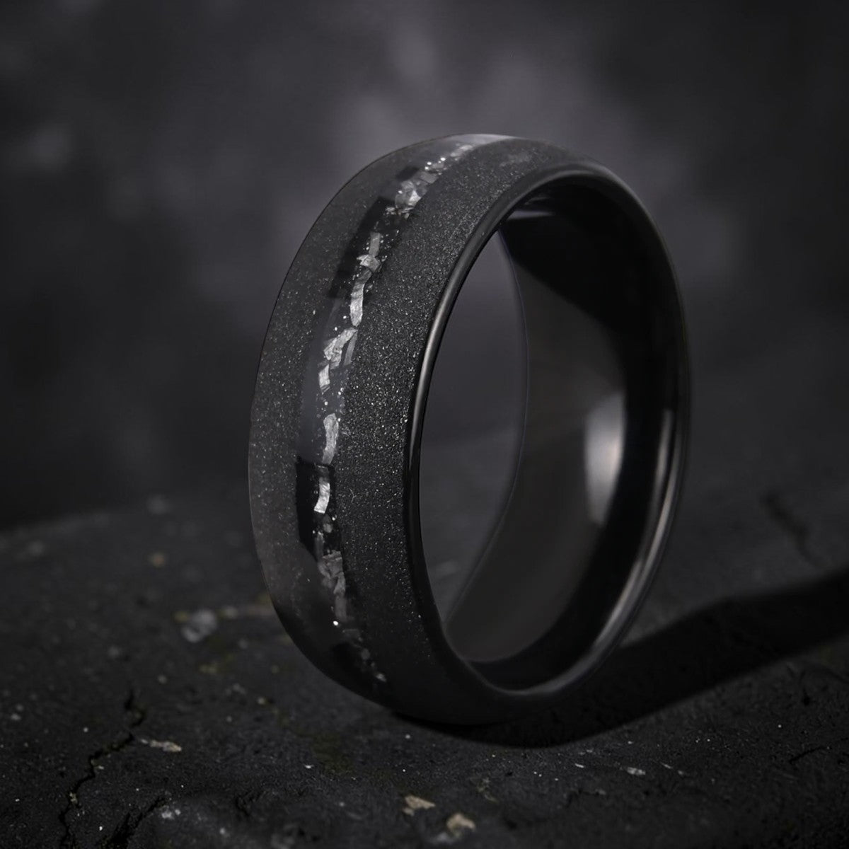 Bague "la météorite"