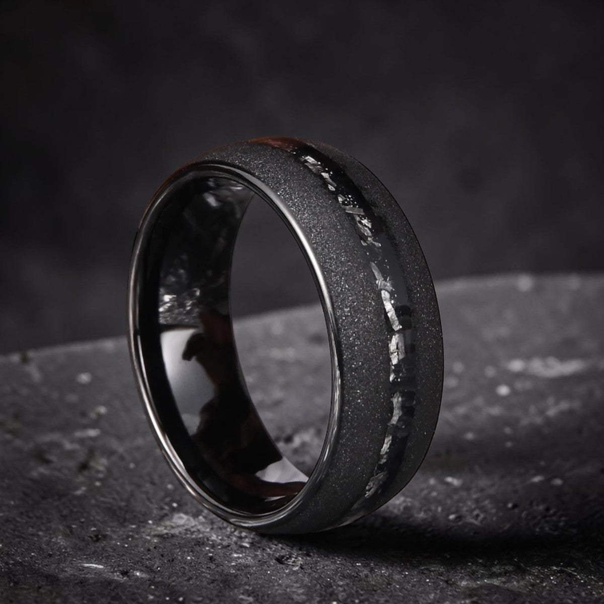 Bague "la météorite"