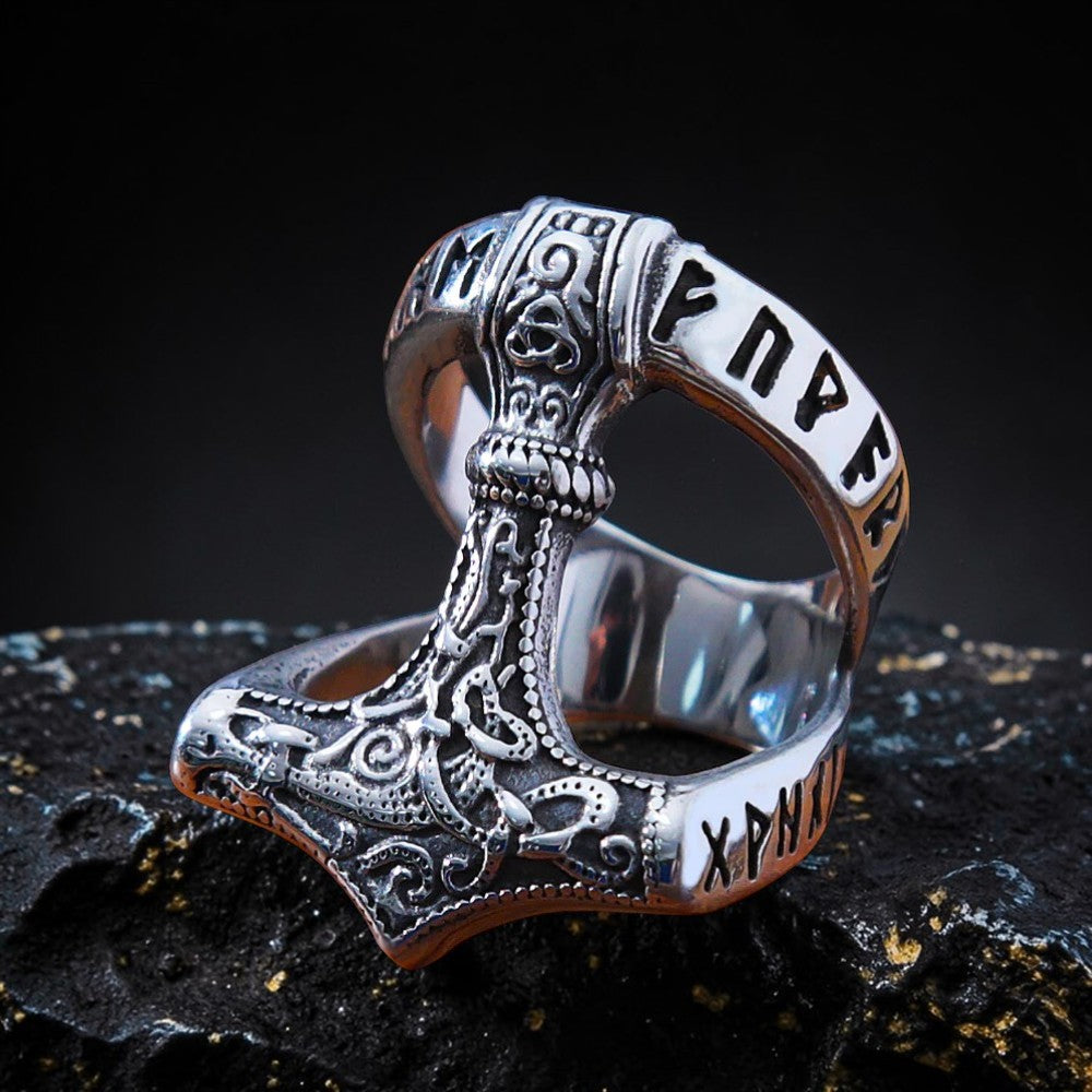 Bague de guerriers nordiques