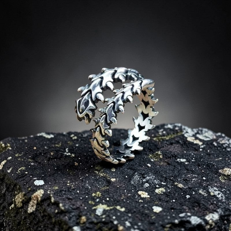 Bague "le squelette du dragon"