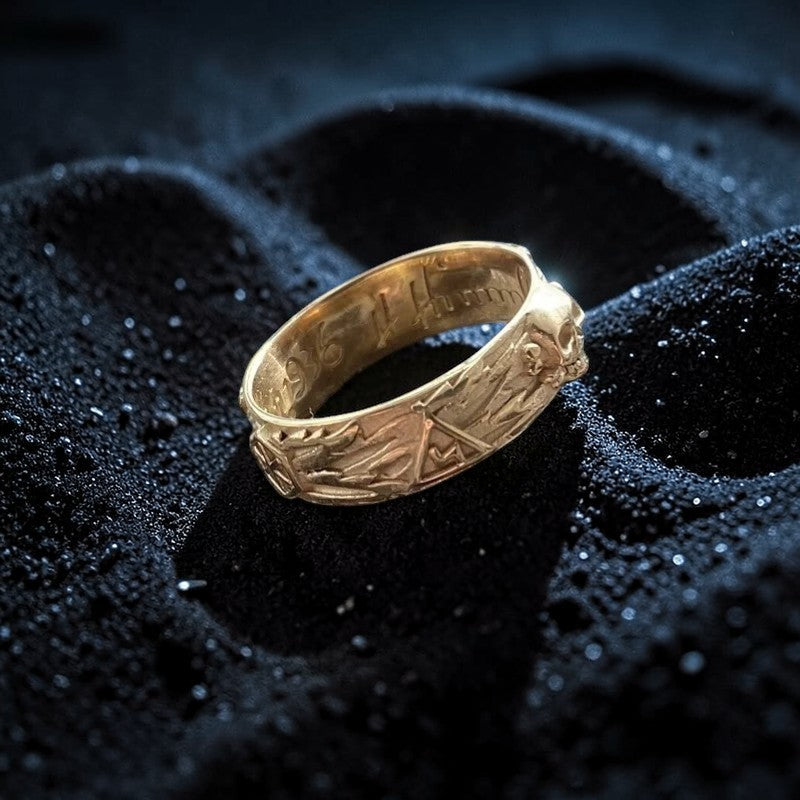 Bague "l'or du pirate"
