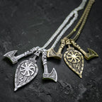 Collier "le bouclier et la hache"