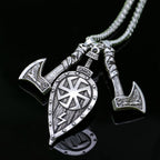 Collier "le bouclier et la hache"