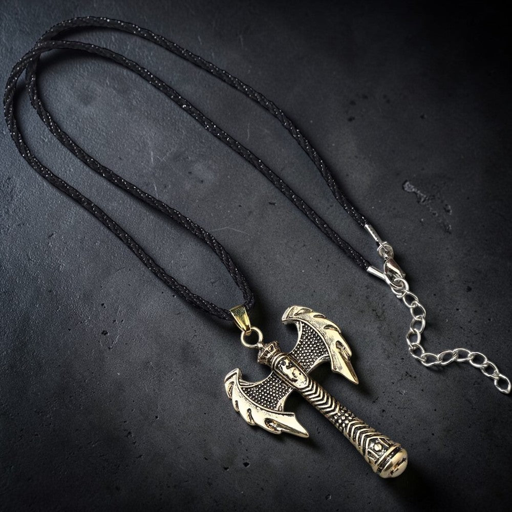Collier hache viking