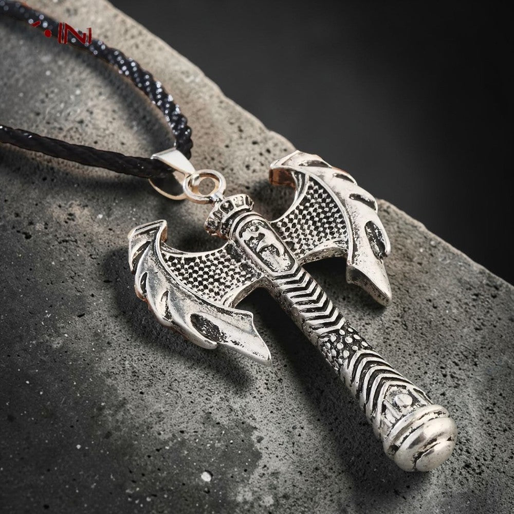 Collier hache viking