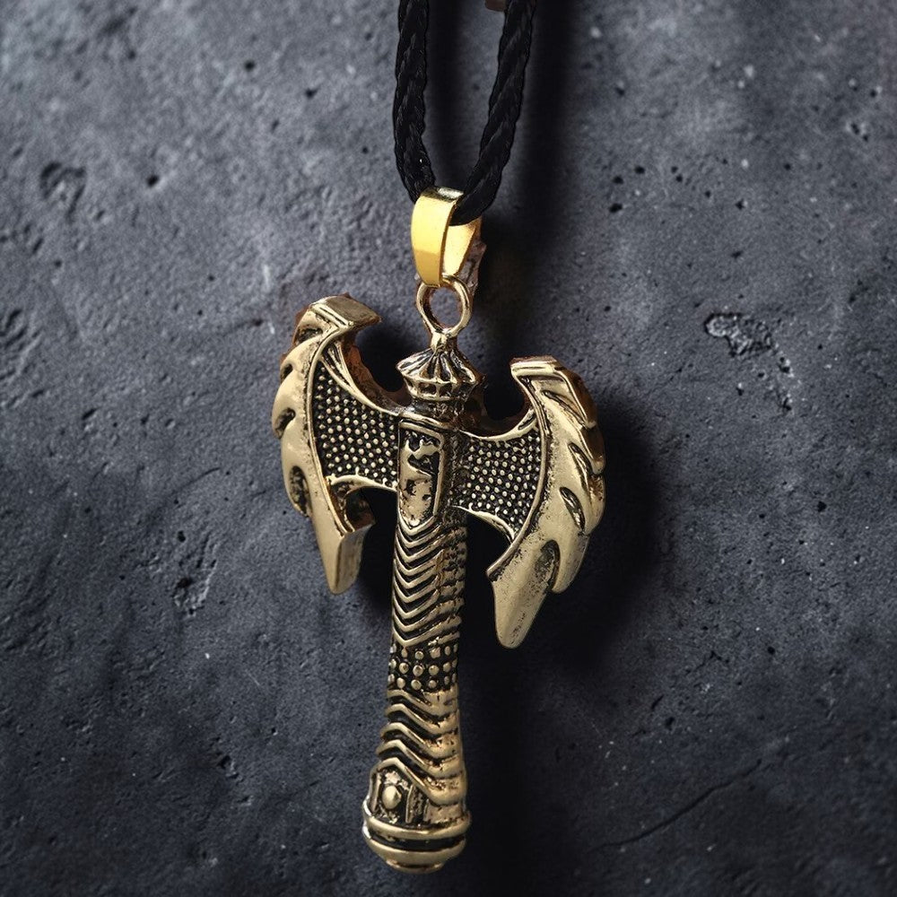 Collier hache viking