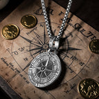 Collier "la boussole du pirate"