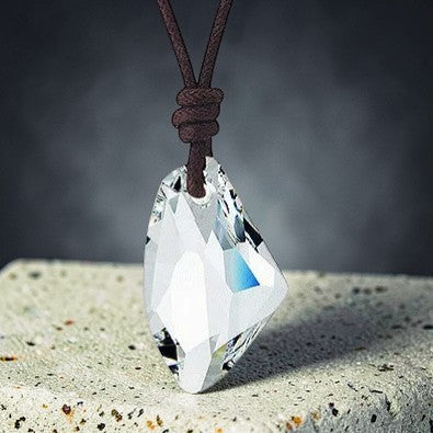 Collier pierre de cristal