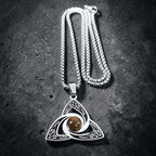 Collier "l'œil du tigre"