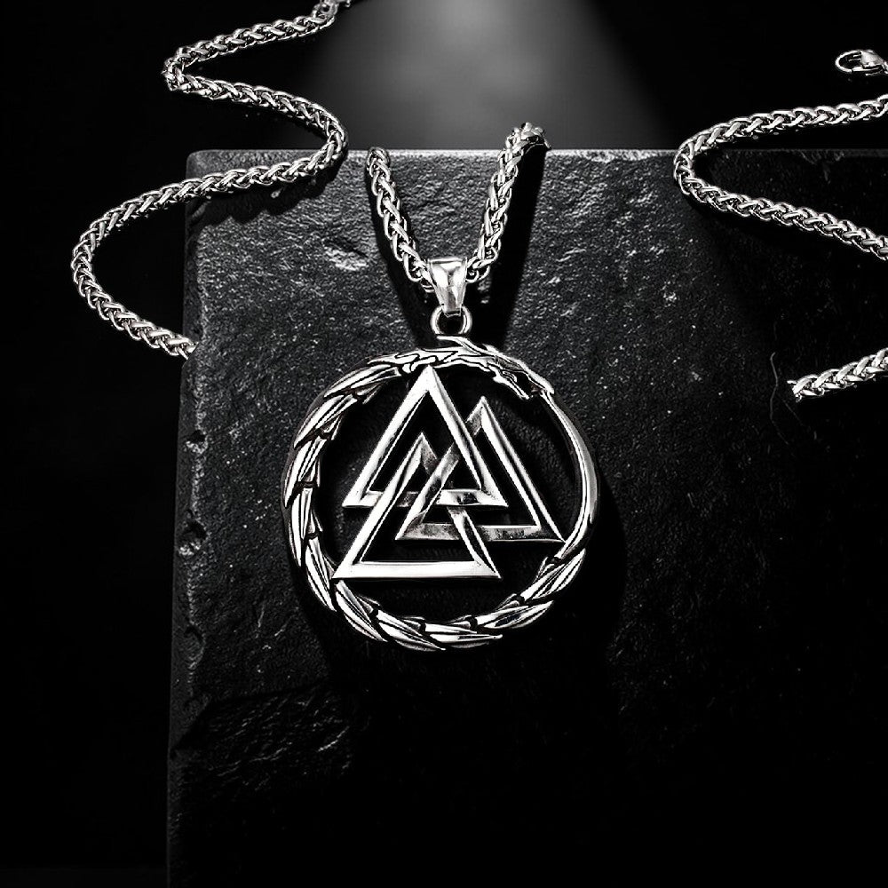 Collier "la trinité et le dragon"