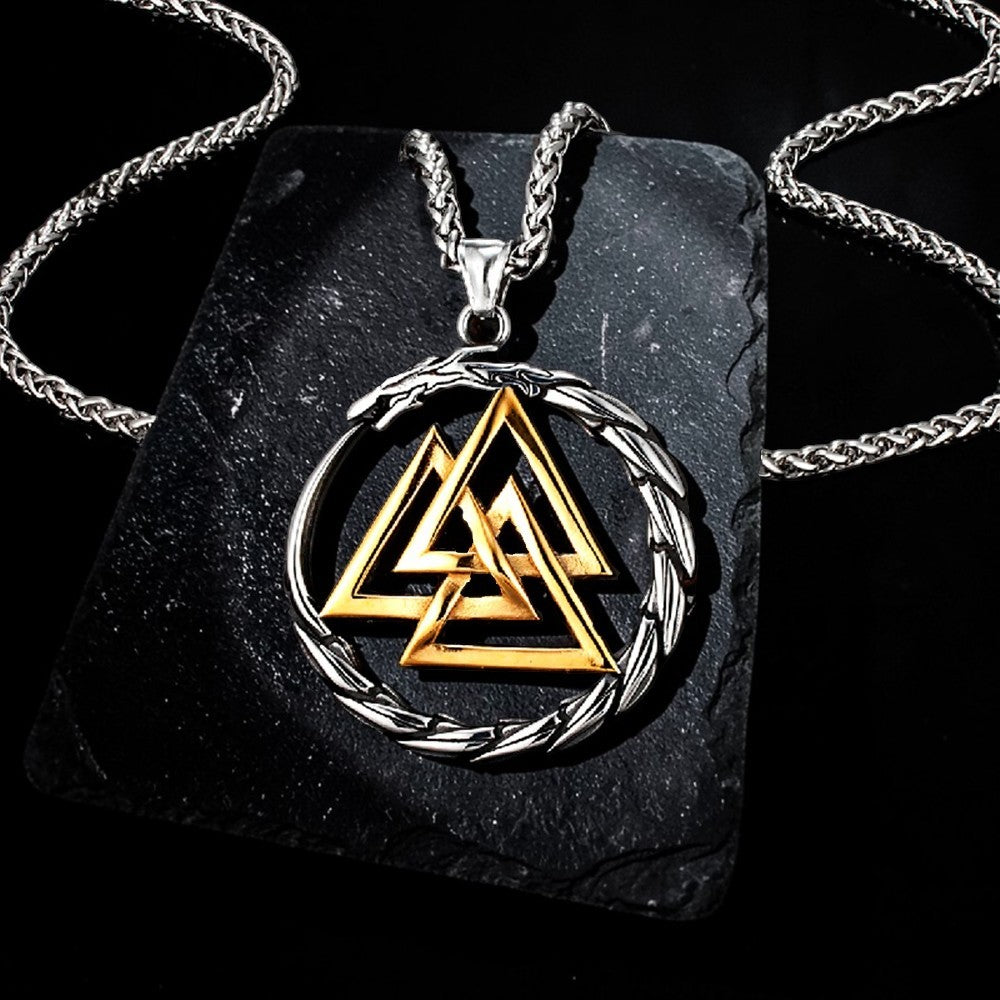 Collier "la trinité et le dragon"