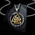 Collier "la trinité et le dragon"
