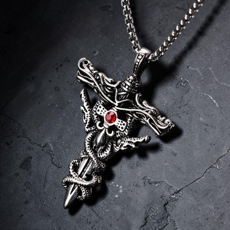 Collier "l'épée du dragon"